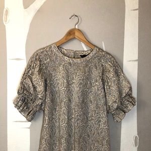Marc by Marc Jacobs Paisley Ruffled Blouse